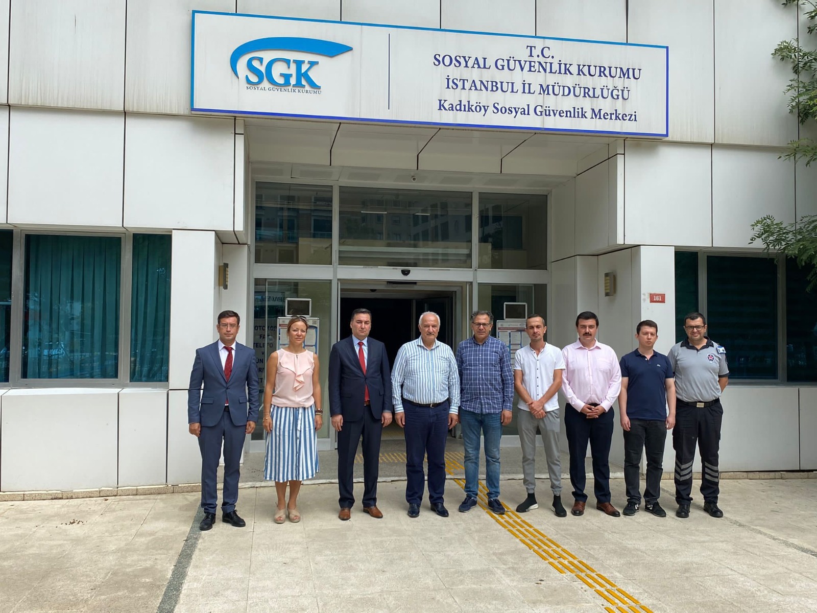 Başkan Yardımcısı Aydin, İstanbul İl Müdürlüğünü ziyaret etti