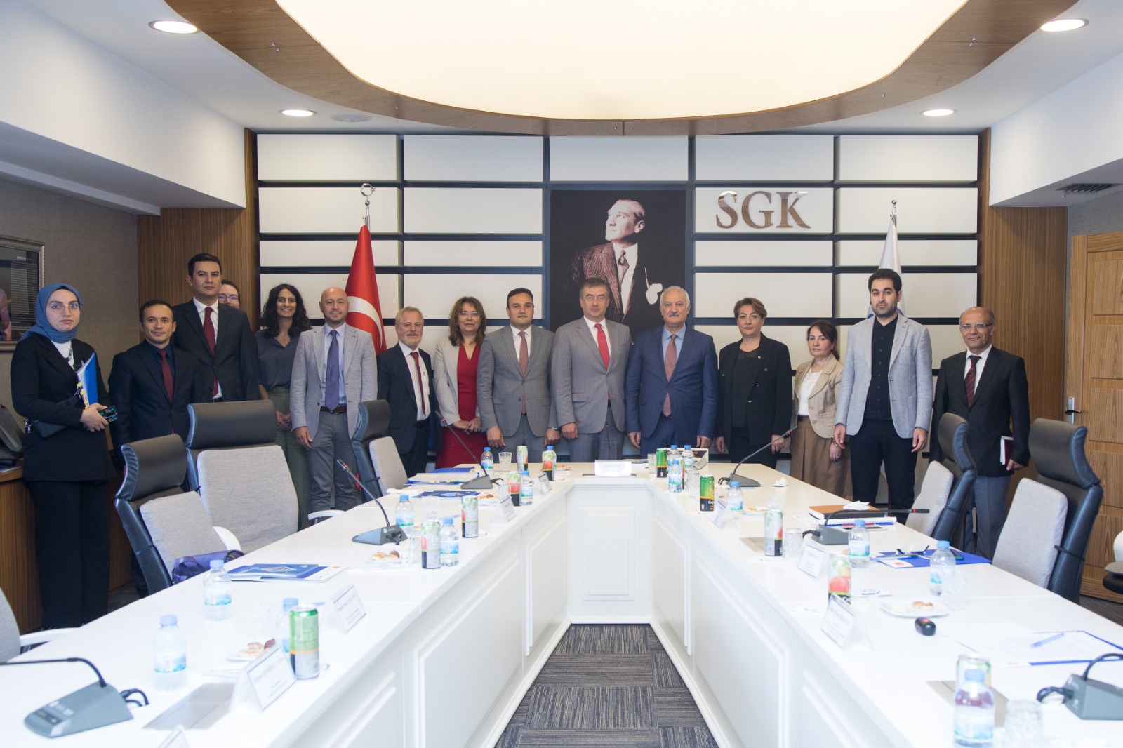 Avrupa Konseyi heyetinden SGK’ya ziyaret