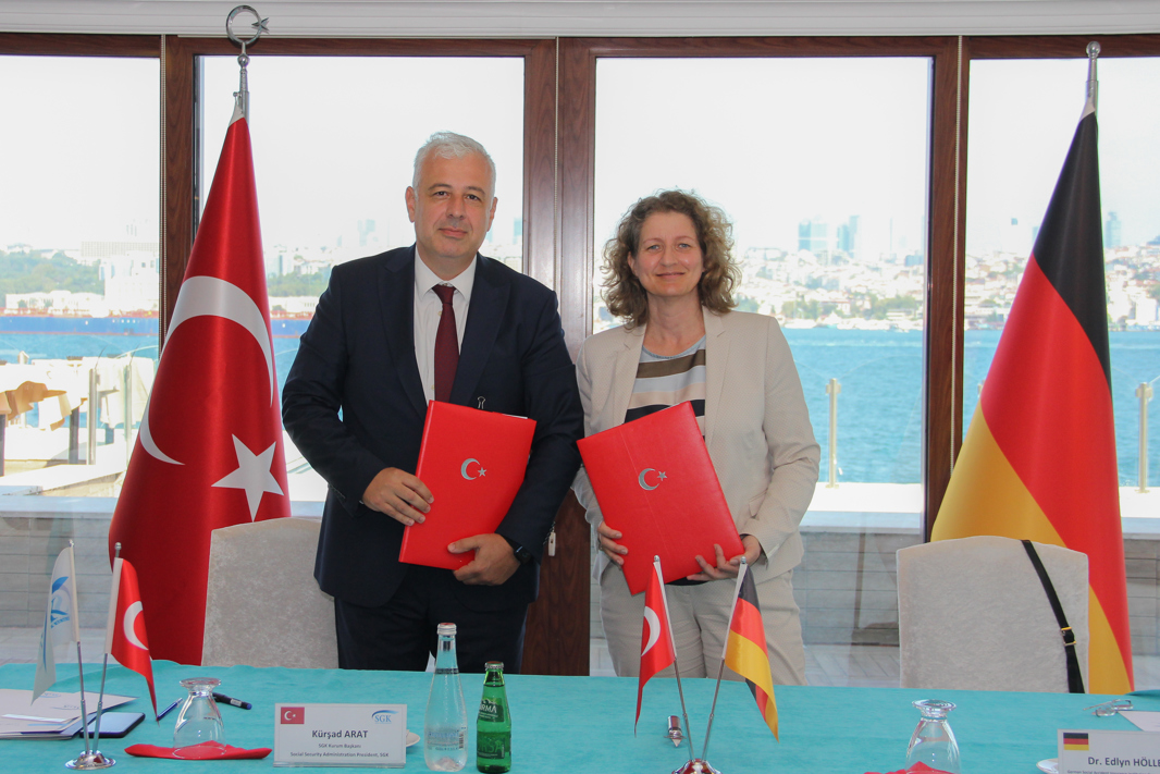 SGK ve DGUV arasında mutabakat zaptı imzalandı