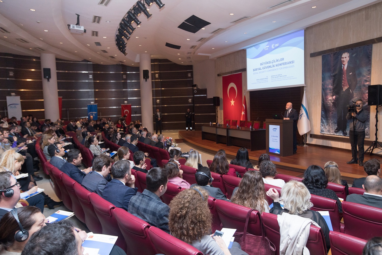 SGK’da, Büyükelçiliklerin Sosyal Güvenlik Konferansı Yapıldı