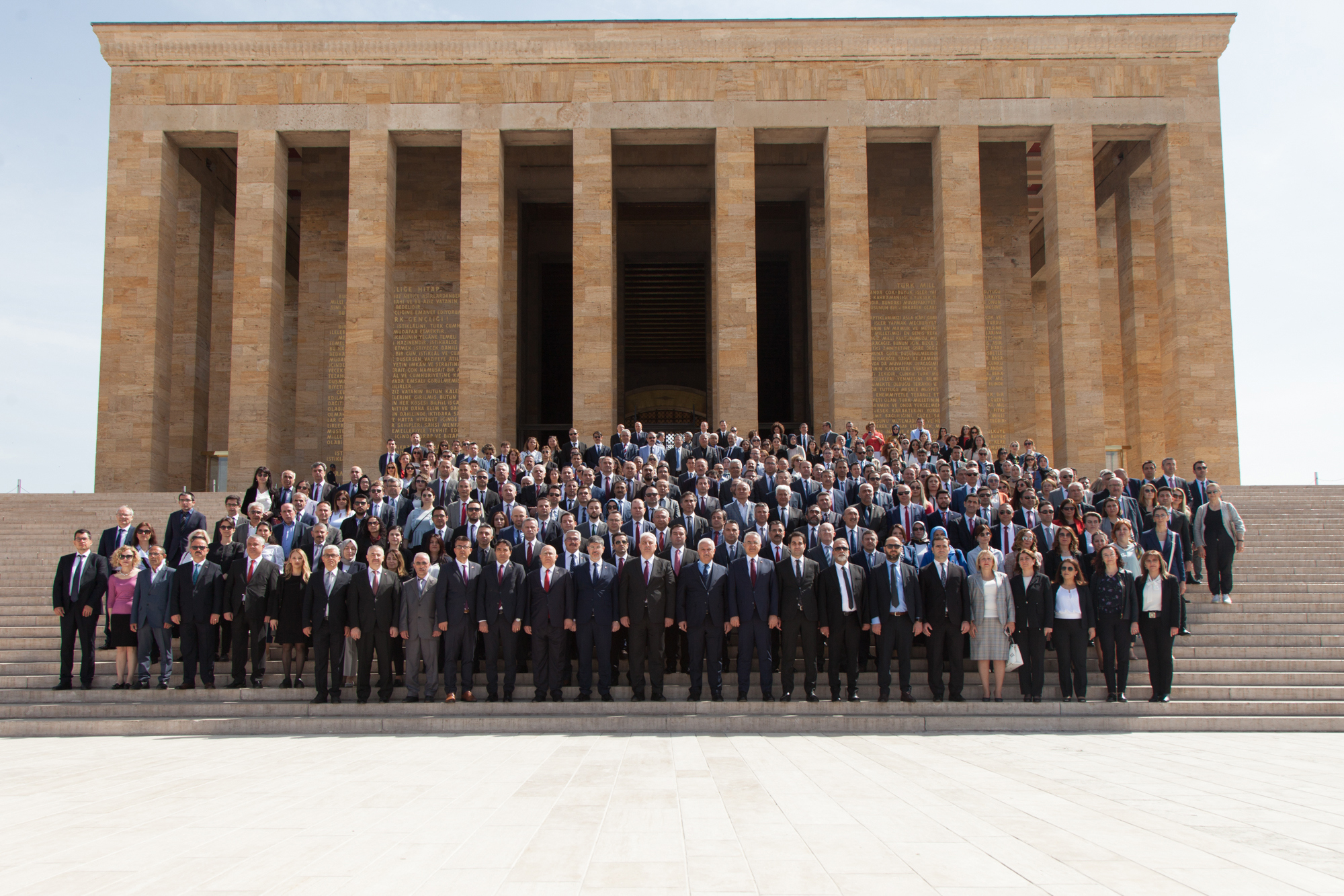 SGK Personeli Anıtkabir’i ziyaret etti