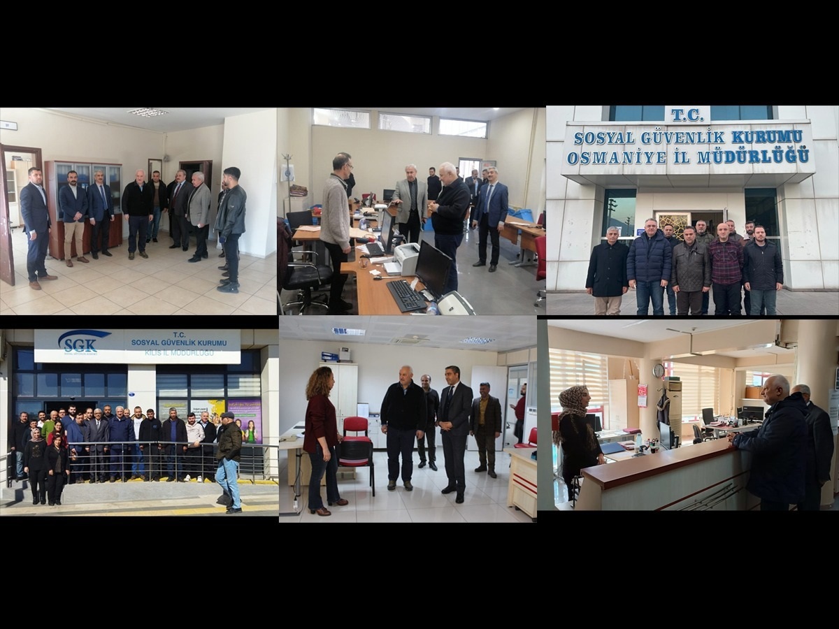 SGK heyeti deprem bölgesinde incelemelerde bulundu