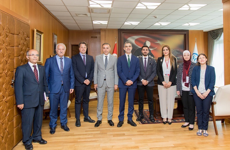 Ürdün heyeti SGK’yı ziyaret etti